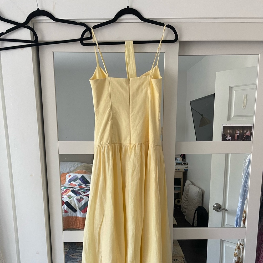 Shona Joy Limon Panelled Bustier Maxi Dress - US 4 *BNWT* - Picture 11 of 13